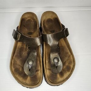 Birkenstock Gizeh Birko-Flor Women’s Adjustable Sandals Size 36 (US 5-5.5)